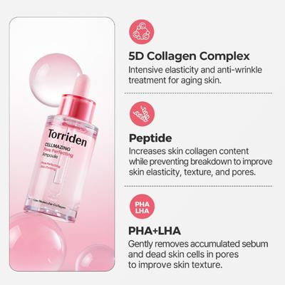 Cellmazing Pore Perfecting Ampoule 30ml +RANDOM GIFT