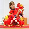 Chinese Zodiac Horse Plush Toy With Soft Short Pile For New Year Gift And Company Event