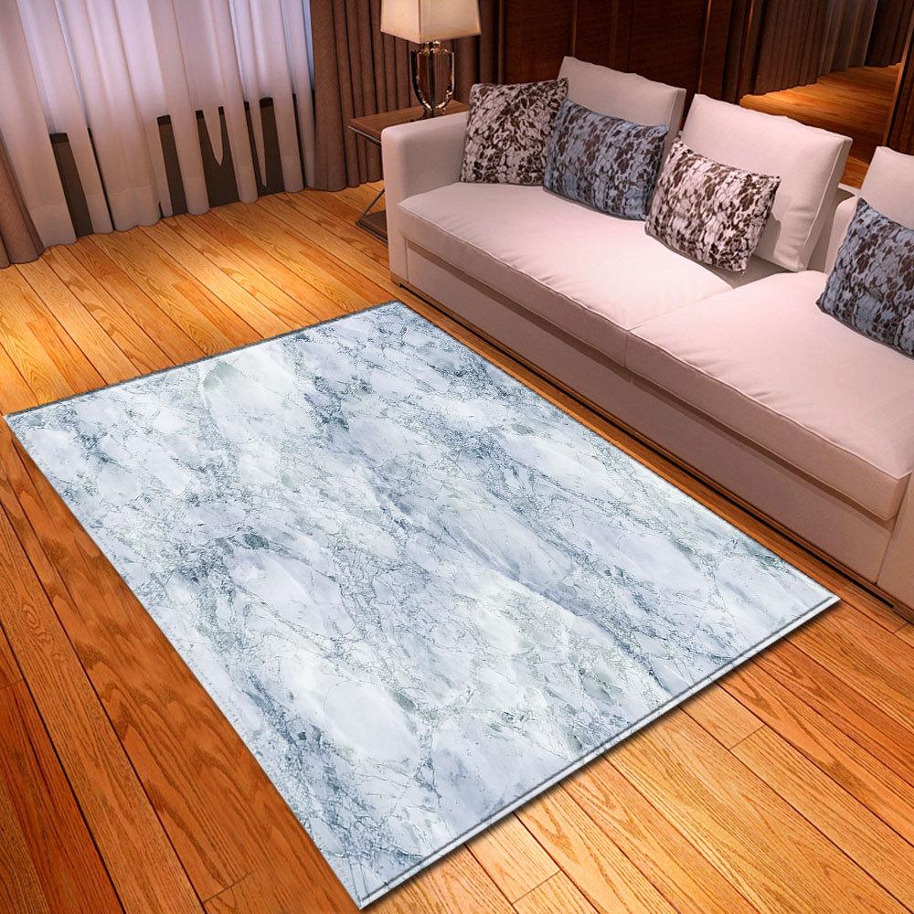 Marble Living Room Carpet Bedroom Dining Room Floor Mat Dimensions