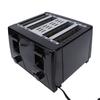 4 Slice Toaster Compact Stainless Steel Electric Toaster with 6 Browning Settings Extra Wide Slots Removable Crumb Tray