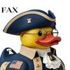 Decorative Bird Statue American Independence 250th Anniversary Duck Figurine Patriotic Resin Veteran Home Decor for 4th of July Day Celebration Sturdy