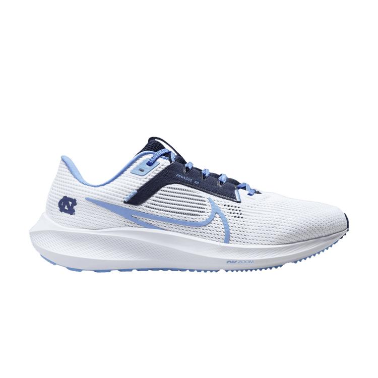 Nike Air Zoom Pegasus 40 UNC Men Sneakers White College-Navy Valor-Blue DZ5968-100