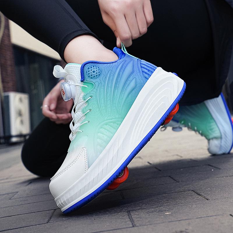 Patins de Rodas Automáticos de Quatro Rodas