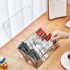 Tea Bag Storage Box Divided Tea Bag Organizer Clear Storage Box With Lid Drawer Storage Holder Desktop Storage Container