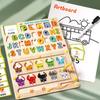 Children's Magnetic Wooden Marble Maze: Early Education & Logic Training Toy