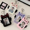 Bat Demon Cartoon Plush Photocard Holder Korean Style Photo Protective Case  Student