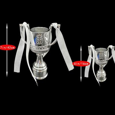 King's Cup Trophy: La Liga Copa Del Rey Resin Ornament