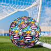 Clash Royale Heroes Collage Soccer Ball Size 5 Soccer Ball, Machine-stitched, Soft and Comfortable, Suitable for Training and Matches Fan Gift