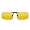 Photochromic Clip-Ons, Polarized UV400 TR90 Oval Frame, Lightweight Magnetic Sunglasses for Driving & Fishing