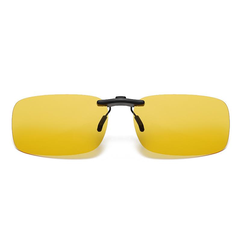 Photochromic Clip-Ons, Polarized UV400 TR90 Oval Frame, Lightweight Magnetic Sunglasses for Driving & Fishing