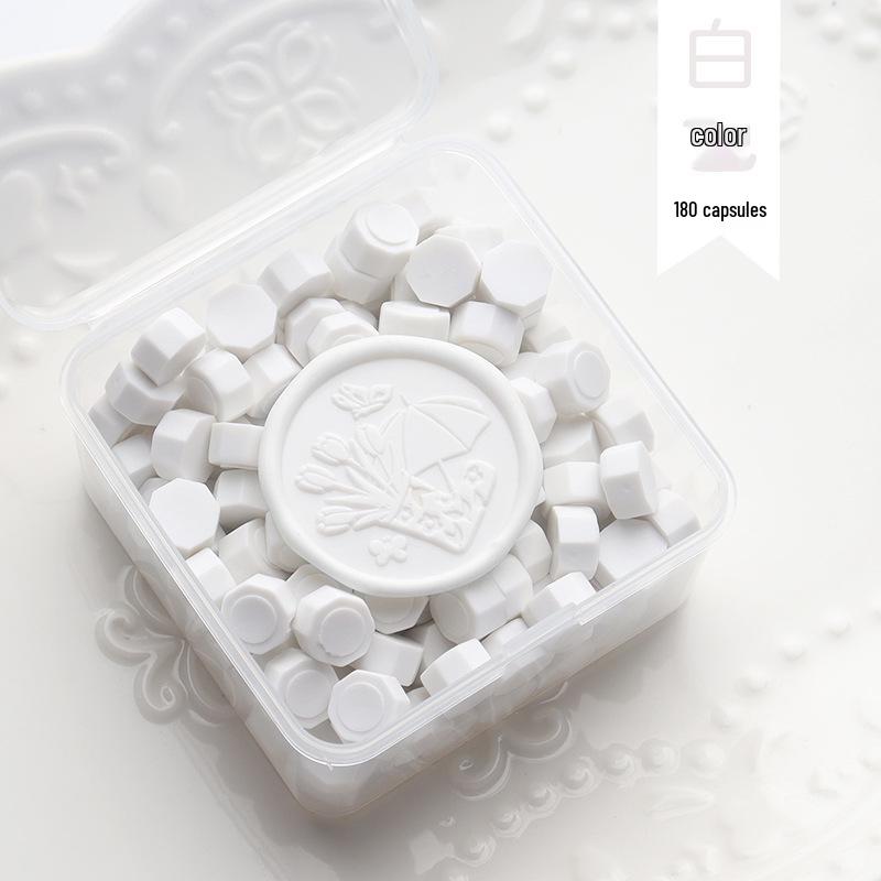 Matte Octagonal Sealing Wax Beads - Ice Cream Color Series for Wedding Invitations