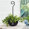 Wrought Iron Hanging Hook for Outdoor Decoration - Umbrella, Flower Pot, Vase, Garden, Balcony