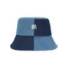 ROLLINGROLLEYE Bucket Hat Half Denim White Logo