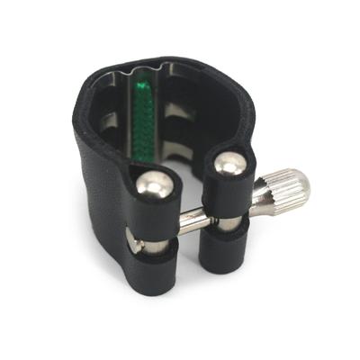 Professionelle PU-Leder Altsaxophon Mundstück Ligatur Clip Befestigung Langlebig