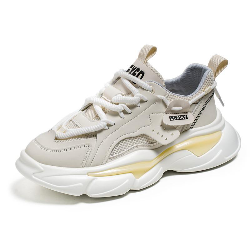 Fashion Spring and Autumn New Exquisite Men's Sneakers Teenage Student Thick soled Height Increasing Running Shoes Zapatos Para Hombres