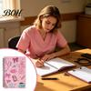 Nurse Spiral Journal Medical Themed Coil Notebook, Double Cover Design Thick Ink-proof Paper Diary Notepad, Bound for Nursing Students And Healthcare