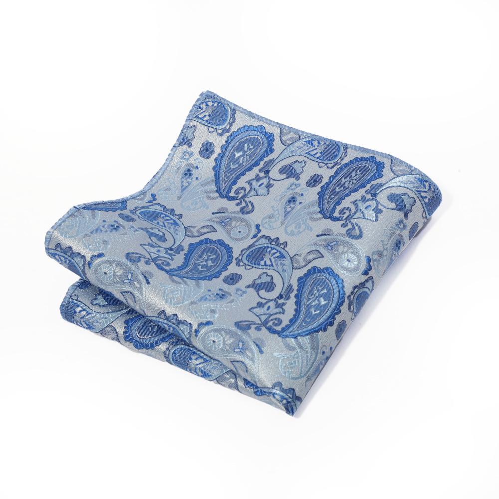 Herrficka i paisley-mönstrat polyester för affärs- eller fritidskostymer