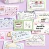 Letters Lover Tearable Sticky Note Roll - Energetic Daily Series Cartoon Cute Journal Border Stickers