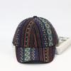 Bohemian Style Baseballkappe Zufälliges buntes Muster Patchwork Schirmmütze Stoff Verstellbare Baseballkappen