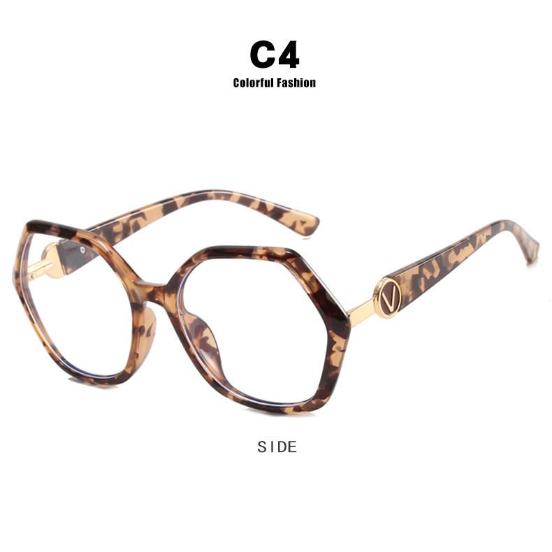 

Fashion Style Brand Design Pink Print Eyeglasses Women s Glasses Frame Photochromic Lens Anti Blue Light Computer Reading Presbyopia Eyeglass Degrees 3.75