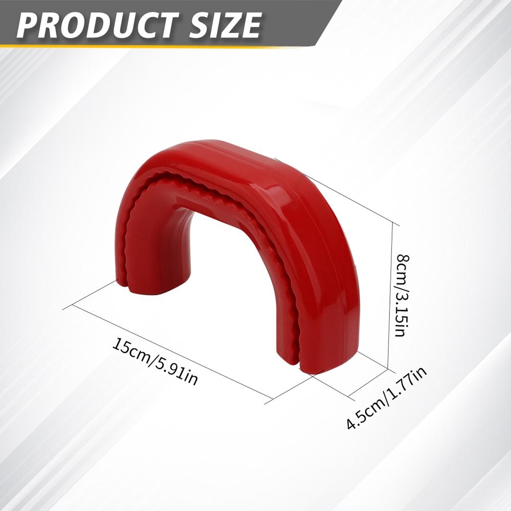 2/4PCS Front Towing Hook Protection Cover Is Suitable For 2019-2024 RAM 1500 Warlock And 3500 Car Towing Hooks Accessories