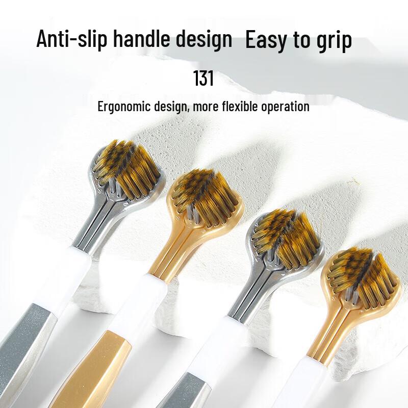 Dr. Dental 360° Three-Sided Soft Bristle Toothbrush (2-Pack)