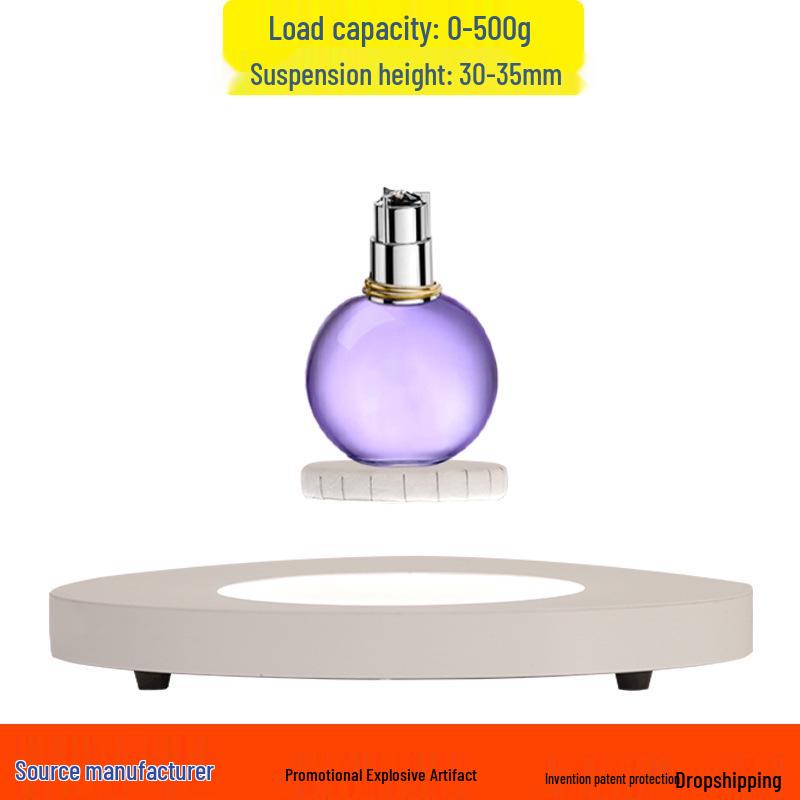 Magnetic 500g Display Rack with LED and 30-35mm Suspension Height DC12V 1A белый