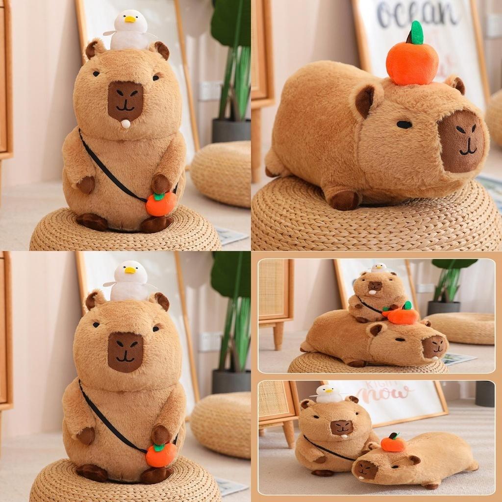 Cute Capybara Plush Toy Adorable And Soft Stuffed Animal Pillow Doll Perfect Gift For Kids