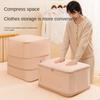 Ultra Large Capacity Clothes Storage Bag Foldable Quilt Organizer Compression Packing Cube  Travel