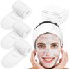 1pcs Facial Spa Headband Makeup Shower Bath Wrap Sport Hairband Terry Cloth Adjustable Stretch Towel Head Wrap Hair Accessories