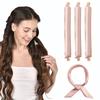 Heatless Curling Rod Headband No Heat Hair Curler Hair Rollers Sleeping Lazy Curls Soft Curlers with Scarf Women Styling Tools