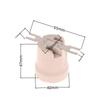 1 Piece Fixing Bracket Large Screw Cap Lamp Base E27 Vintage Ceramic Lamp Fittings Socket Lamp Base Holder Accessory