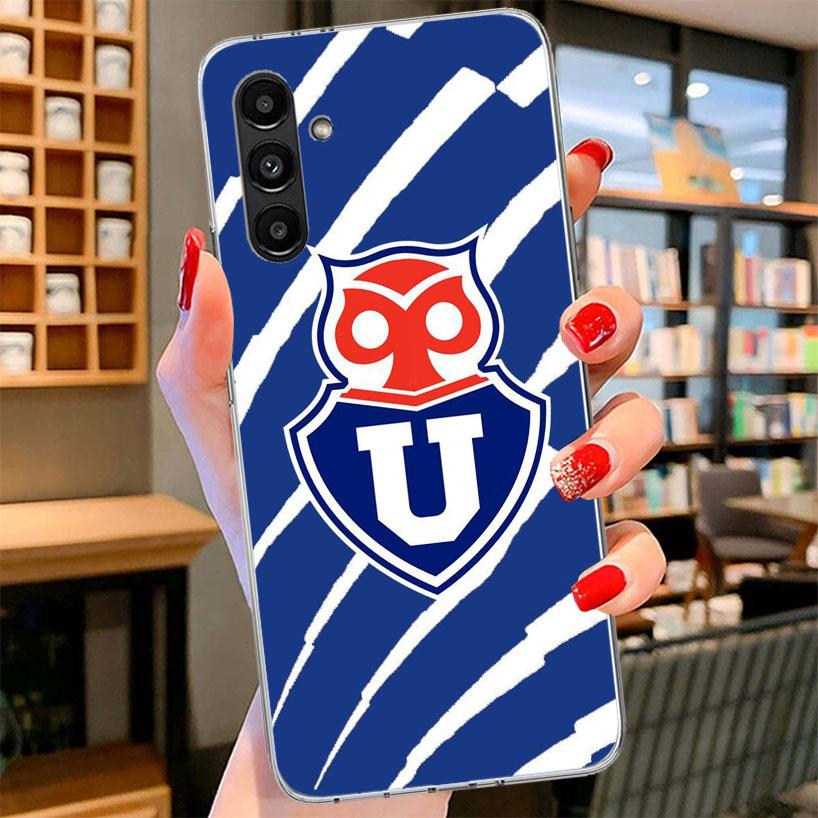 De Chile U-University Logo Phone Case For Samsung Galaxy A17 A37 A57 A16 A26 A36 A56 A15 A25 A35 A55 A14 A24 A34 A54 A13 A23 A33