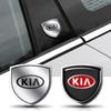 SKTF2 1Pcs Metal Car Emblem Body Trunk Decoration Sticker Accessories For Kia Picanto Rio Ceed Sportage Cerato Soul Sorento Optima