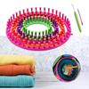 F26C Hook Needle Round Knitting Weave Weaving Scarf Sweater Hat Shawl  Stitching Knitting