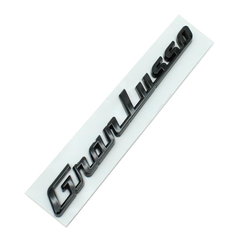 ABS Auto Hinten Stamm Buchstaben Emblem Abzeichen Aufkleber Aufkleber Für Maserati Gransport Granlusso Quattroporte GTS Granturismo Sport