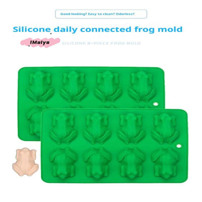 3D Frog Silicone Molds for Fondant Candy Chocolate Jello Epoxy Resin & Cake Decorating Tools Passover Themed Mould for Crafting
