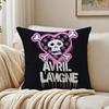 Music PopPunk AAvril LLavigne Cushion Cover Pillowcase Antidustmite Living Room Sofa Decor Cushion Room