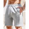Shorts de Sport d'Été pour Homme Vêtements de Sport Frais Shorts de Course Bas Casual Salle de Sport Fitness Entraînement Jogging Pantalon Court Homme Noir Gris