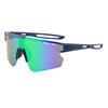UV-protective sports glasses, cycling sunglasses, one-piece, dazzling and fashionable