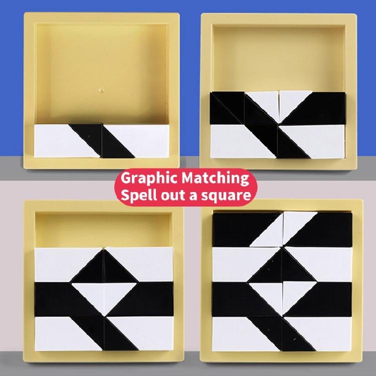 3D Logical Training Toy Wooden Block Puzzle Creative Mind Challenge Sensory Development Puzzle Game For Family Activity