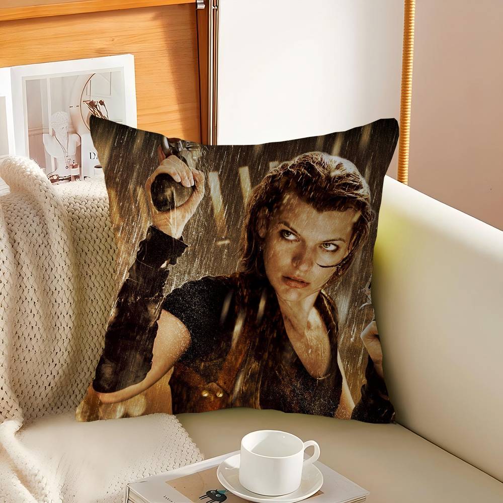 

R-Resident Evil Декоративная Эстетика Комнаты Наволочка Домашний Декор Спальня Диван Кровать Диван Наволочка 45x45 16x16Inch