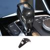 Carbon Fiber Central Console Gear Shift Knob Trim For BMW 3 Series G20 -