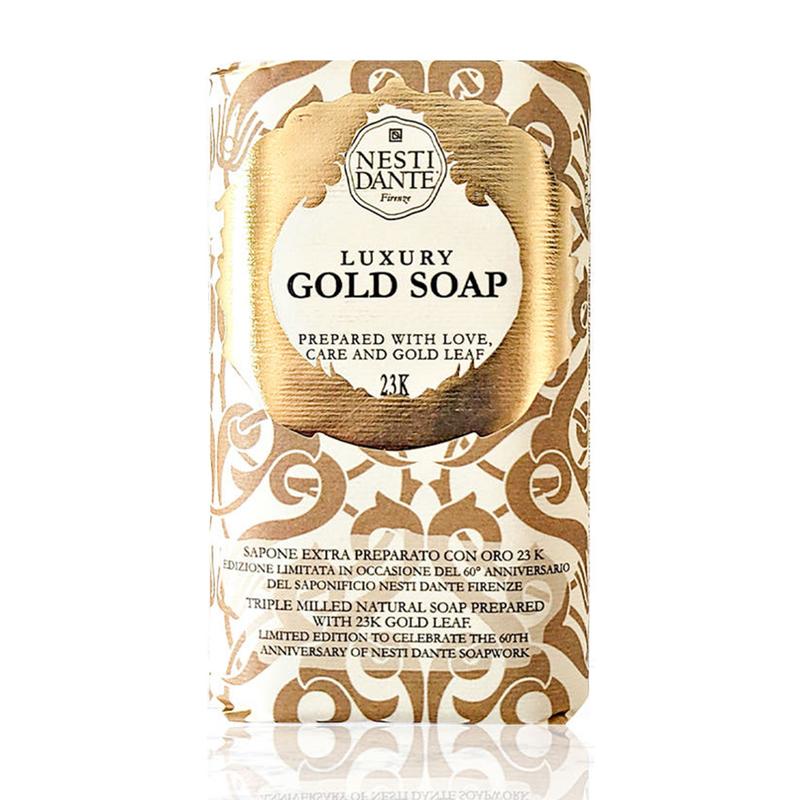 Nesti Dante Soap Limited Edition 23K Pure Gold Soap, 1 Pcs
