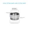 Kitchen Faucet Adapter 18/20/22/24mm To 22mm Female-Male Faucet Water Filter Bathroom Washer Plumbing Connector Accessories