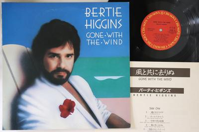 LP Record BERTIE HIGGINS - Gone With The Wind 28AP3095PROMO CBS SONY 1985 Japan Rock Used