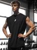 Camiseta sin mangas de malla transpirable de secado rápido para tallas grandes – Verano, para entrenar, informal, cuello redondo