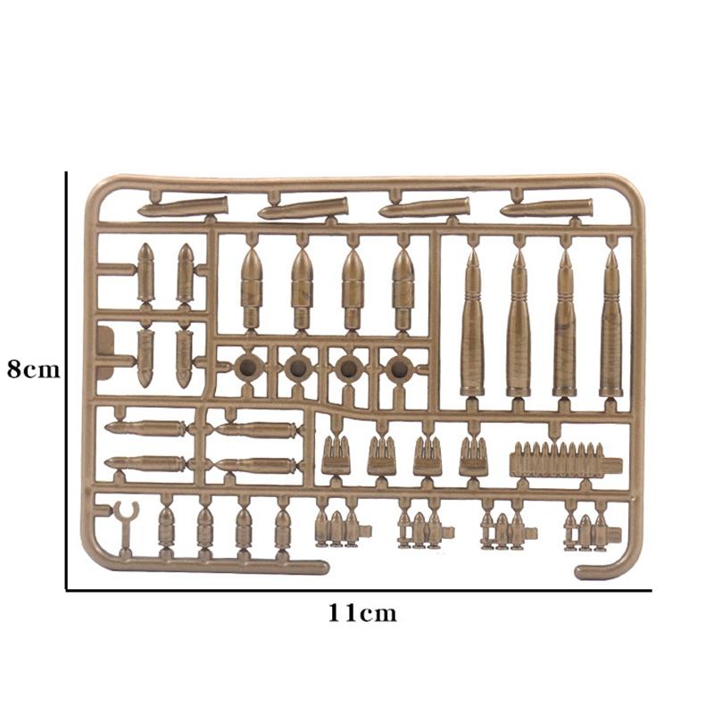 MOC Militär SWAT Waffe WW2 Spielzeugpistole Sandsackkanone Bausteine Ziegel Spielzeug für Kinder Kinder Geschenke DIY Spielzeug Militär