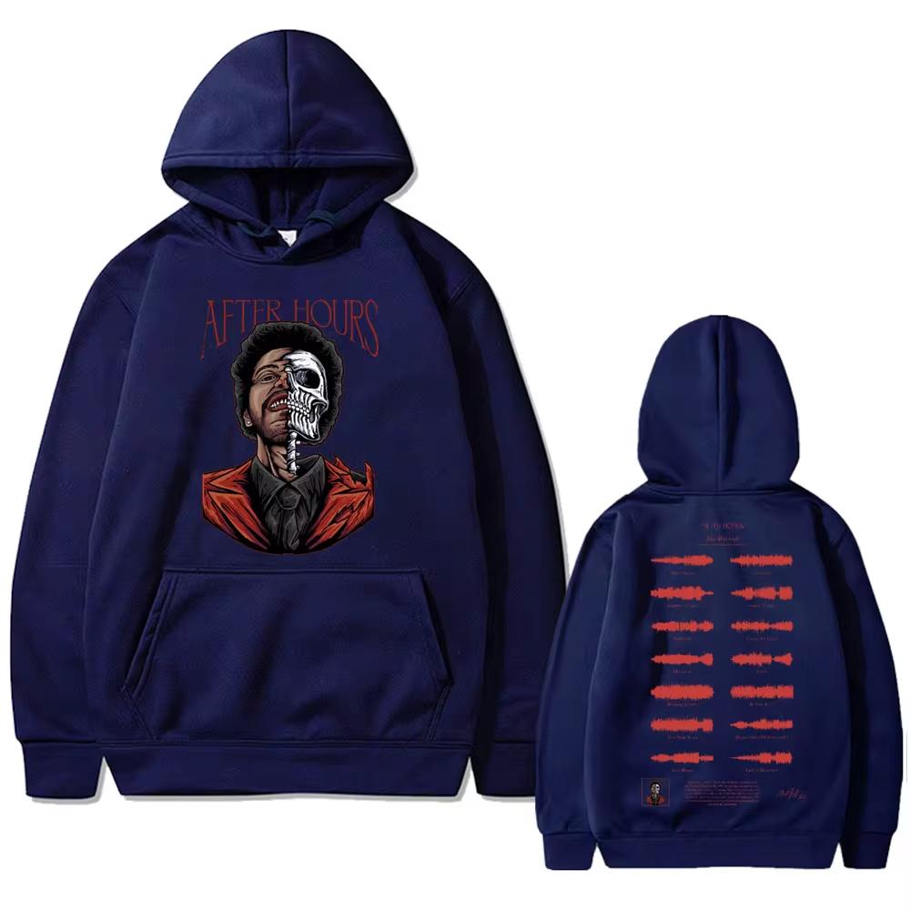 The Weeknd XO Alben Print Sweatshirt Unisex Softstyle Vintage Hip Hop Kleidung Hoodies Herrenmode Übergroße Pullover Hoodie