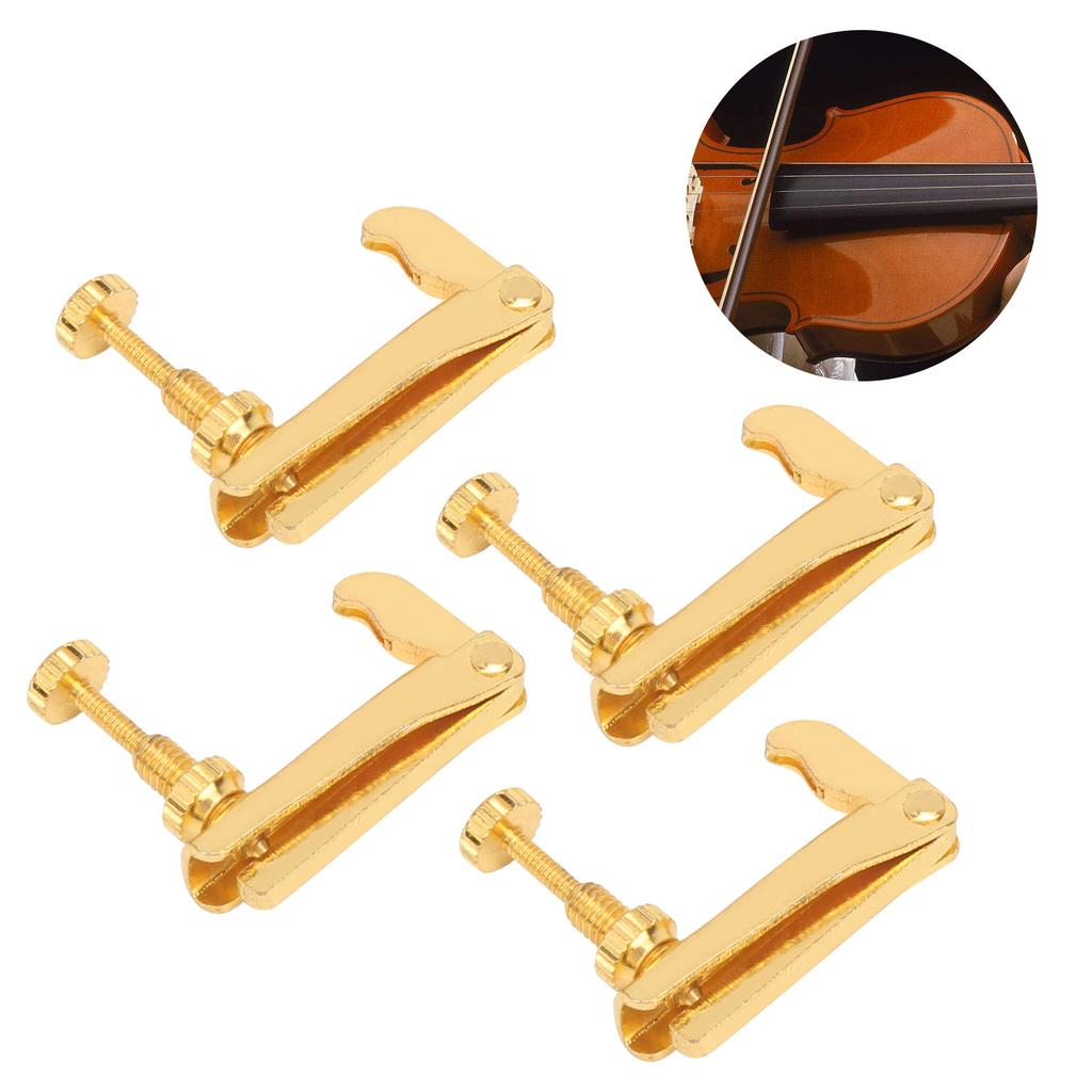 4 Pezzi Accordini per Violino 3/4-4/4 Strumento per Corde di Violoncello Sostituzione Accessori per Strumenti